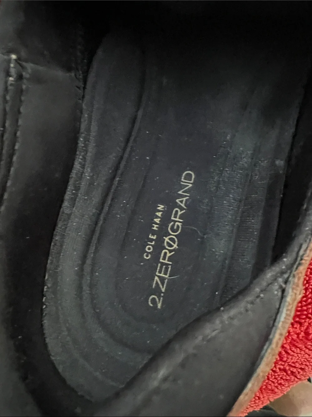 COLE HAAN 2 Zerogrand Laser Wingtip Oxford Shoes Men's Size 9